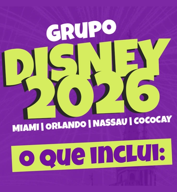 Grupo Disney 2026 - Magictur Viagens - Disney e Universal